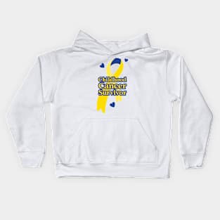 Childhood Cancer Survivor Kids Hoodie